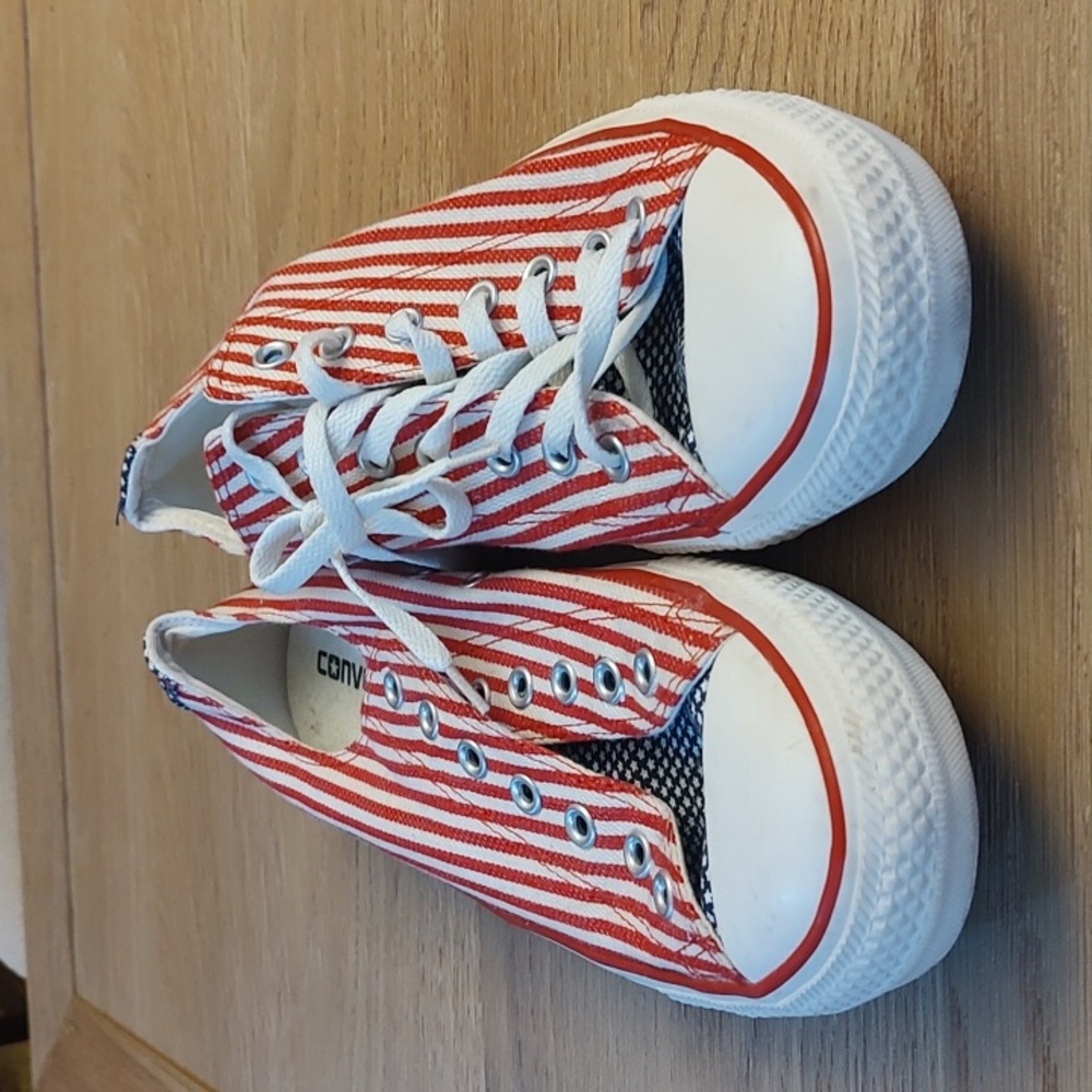 Converse Chuck Taylor All-Star "American Flag" Stars & Stripes Size 11 - Picture 3 of 16